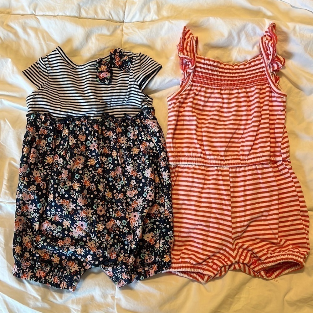 Bundle of size 3month baby girl Rompers